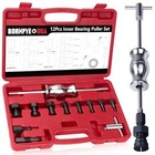 12pcs Blind Hole Collet Bearing Puller Set  Internal Bearing Extractor Red