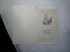 1925 Rare  alcatraz Island Military Prison Menu  List Of Named Soldiers