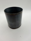 Vintage Metal Pencil Cup brush Holder Made In Hong Kong 2 75 