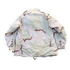 Vintage Military Jacket Mens Medium Cold Weather Field M65 Desert Storm Camo  91