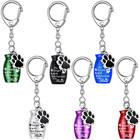 Pet Dog Urns For Ashes Memorial Keychain small Cat Cremation Keepsake Jewelry Pa