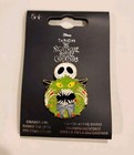 Loungefly Disney Nbc Jack Skellington Monster Wreath Glow In The Dark Enamel Pin