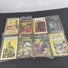 Lot Of 8 Vintage Mystery Thriller Books Mostly 1950s Era 