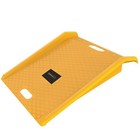 Heavy Duty Curb Ramp For Vehicles  Durable Yellow Wheelchair Access Ramps