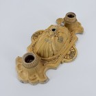 Antique Art Deco 2 Light Flush Mount Ceiling Fixture Architectural Salvage
