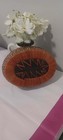 Vintage African Grass Coiled Woven Basket - New