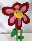 Toys R Us Exclusive Poseable Smiling Flower Plush Animal Alley 23    Rare New  
