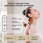 Shoulder And Neck Massager With Heat     Deep Tissue Electric Shiatsu Massage