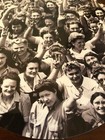 Vintage Ve Day Celebration Wwii Round Uncirculated Postcard