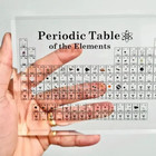Collector s Edition Acrylic Periodic Table With Real Elements