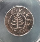 1652 Anacs F-12 Details Pine Tree Shilling Mass-ag Colonial Coin 4 23 Grams