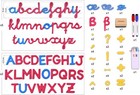 Montessori Magnetic Letters And Numbers   Small  Red  Blue  Black  Yellow 