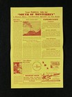 South Of Monterrey Orig Movie Press Sheet 1946 Tour Of Mexico Short Featurette
