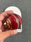 6 X 156 Gm Red Premium Quality Leather 4 Piece Cricket Balls Bat Friendly Balls