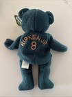 Salvinos Bamm Beanos 1998 Bear Cal Ripken Jr Bean Bag Plush 8 Dark Green Vtg Tag