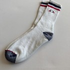 Vtg Mens Socks Ellesse Sport Performance Crew Socks 10-13 Nos 90 s Acrylic 