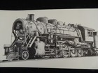 Nice   263 Railroad Steam Locomotive 1967 Art Print 2-10-0  decapod  17x7 