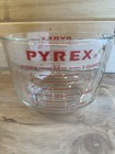 Vtg Pyrex Glass Red Letter Measuring 8 Cup  64oz  2 Qt Bowl - Model 564 Usa