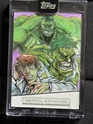 Hulk 2025 Topps Marvel The Collector Arthouse Artist Sketch Brown Auto 1 1