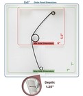 Morvat 6x6 Adjustable Spring Access Panel For Drywall   Ceiling