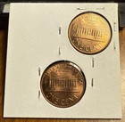 1959-p   D Lincoln Memorial Cents  From Original Bu Rolls  Cherry Red       5902