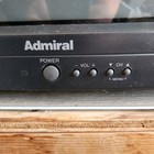 Vintage 2000 Y2k Admiral 19    Color Retro Gaming Crt Tv Jsj12026b Coax Cable