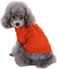 Small Dog Sweaters Knitted Pet Cat Warm Dog Sweatshirt Winter Clothes Kitten Pup