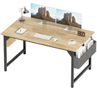 47  Computer Desk Home Office Writing Desk Work Study Table With Headphone Hook