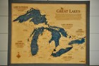 Great Lakes Nautical Map   Sea Soul Nautical Chart Art