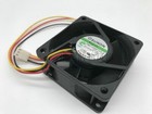 1 Pcs  Sunon 6025 Pmd1206ptv2-a Dc12v 3 2w 3-wire Cooling Fan