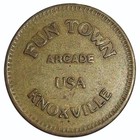 1982 Knoxville World s Fair Token - Fun Town Arcade  video Game World  1980s