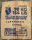 Yellow Rooster Coffee Bean 70 Kg  154 Lb Burlap Sack 38     29   Colombia