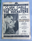 Vintage Clark Gable Warner Bros Press Book Sun Silent Run Deep The Misfits Lot