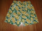 Abercrombie Kids Boy s Lemon Pattern Swim Trunks Size 13 14