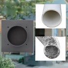 External Metal 4 Inch Dryer Vent Cover For Efficient Dryer Performance