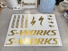 10 Piece Specialized S-works Vinyl Decal Set Custom Sizes   More Colors Avail 