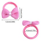Taangthose 24 Pcs Toddler Hair Ties For Girls  Baby Hair Tie Cute Flower Ela   