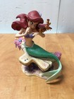 Wdcc Disney Ariel Figurine The Little Mermaid  seahorse Surprise  In Box W coa