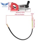 1300w Concrete Vibrabrater 110v Power Concrete Vibrator With 2m Copper Shaft