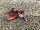 Custom Drop Point Carbon Steel Nicholson File G10 Handle Knife By Ray Richards