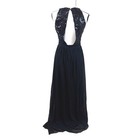 Tawny Formal Sequin Maxi Gown Black Excellent Sequin Lace Open Back Formal Dress