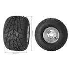 2pc 11x7 10-5 11x7 1-5 Rear Wheel Tire Rim 5  Racing Go Kart Drift Trike Atv