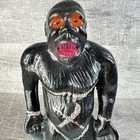 Vintage Nos King Kong Gorilla Chalkware Carnival Prize Glitter Statue 14in Nice