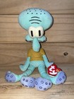 Spongebob Squidward Tentacles 9 5   Ty Beanie Babies Plush 2004 With Tag