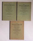 1931 Antique 3 Issues Tuileries Brochures European Architecture Plans Photos
