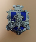 Ukraine Ukrainian Biker Motorcyclist Club Badge Pin Angels Rivne