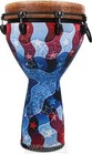 Remo Mondo Key-tuned Djembe - 14  X 25  - Jubilee Red