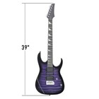     fast Shipping     i Style Electric Guitar  case bag  cable  strap 