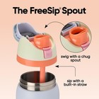 Owala Freesip Insulated Stainless Steel Water Bottle Straw For Sports Travel