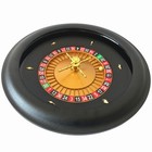 Yuanhe Deluxe Roulette Wheel Set - 18 Casino Grade Roulette Game Set With 2 Ball